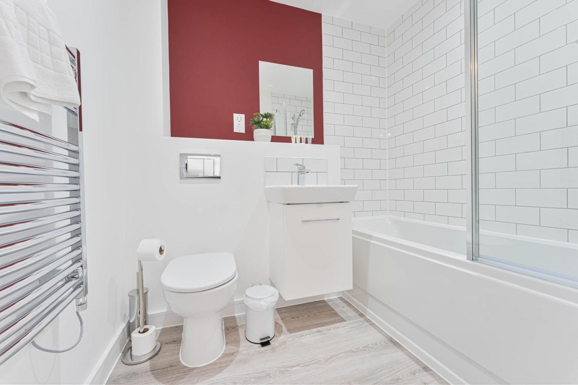Stayzeni, Hardwick House Derby Smart 1 Bed Flat Exterior foto