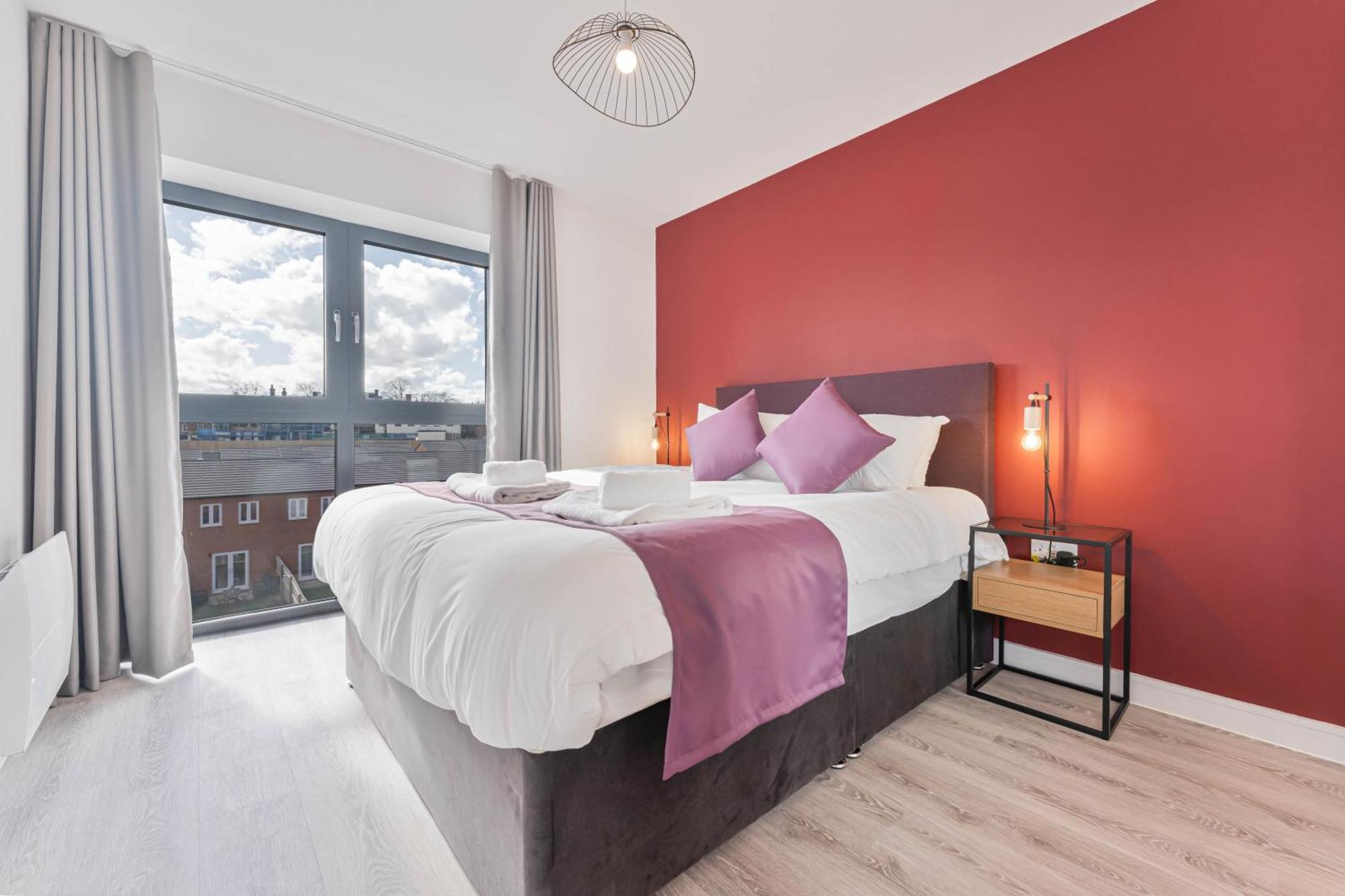 Stayzeni, Hardwick House Derby Smart 1 Bed Flat Exterior foto