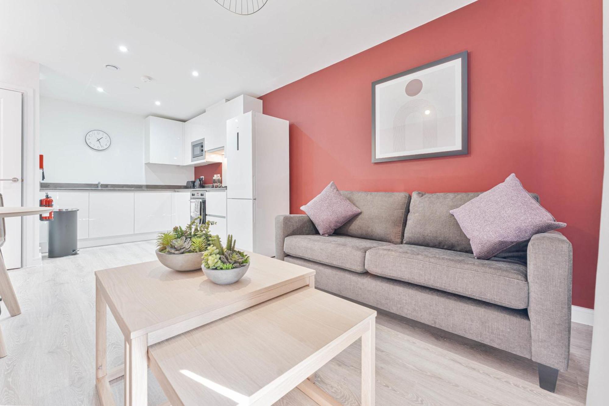 Stayzeni, Hardwick House Derby Smart 1 Bed Flat Exterior foto